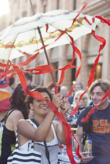 Image showing Participants at gay pride 2012 of Bologna