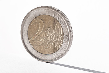 Image showing euro coins