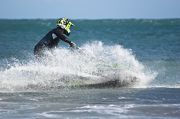 Image showing man on the jet sky