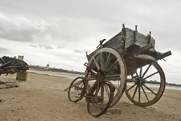 Image showing vintage sicilian cart