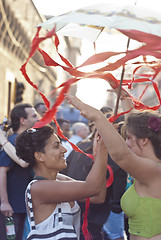 Image showing Participants at gay pride 2012 of Bologna