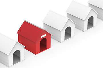 Image showing Dog houses