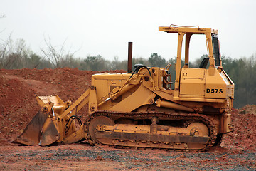 Image showing bulldozer at work