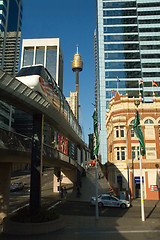 Image showing Sydney monorail