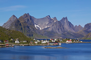 Image showing Picturesque Lofoten