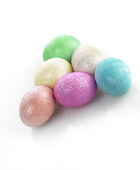 Image showing Colorful Easter Eggs