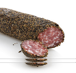 Image showing Pepper Salami