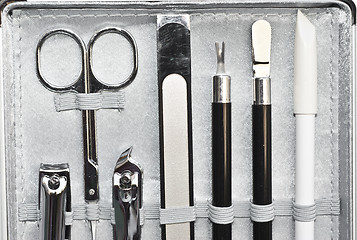 Image showing Tools of a manicure