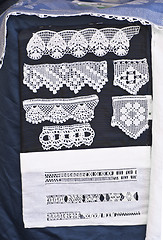 Image showing handmade crochet lace