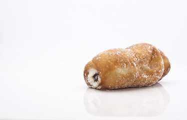 Image showing typical Sicilian sweet. rollo with ricotta