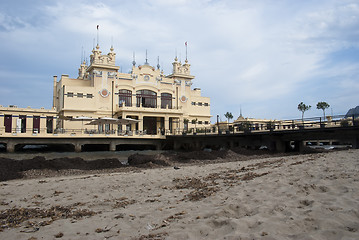 Image showing Charleston of Mondello on the beach