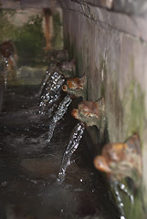 Image showing detail of old wash in cefalu