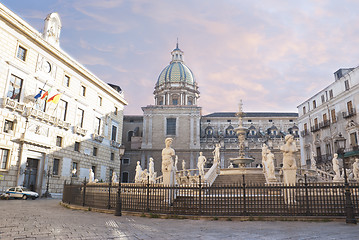 Image showing Square shame in Palermo