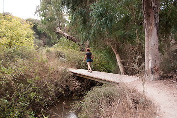 Image showing Hiking in Isrrael