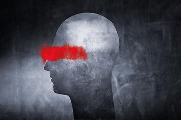 Image showing Blindfolded