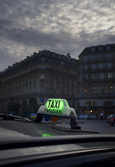 Image showing Paris Taxi