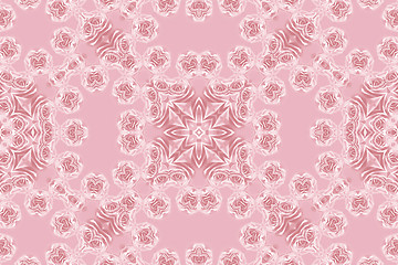 Image showing Abstract roses pattern 