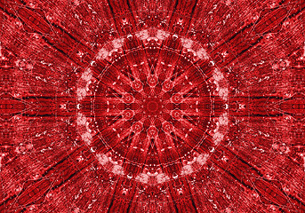 Image showing Red abstract background