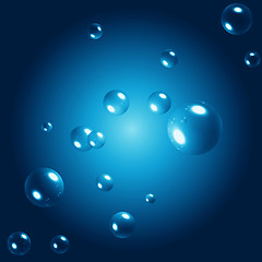 Image showing Abstract air bubbles