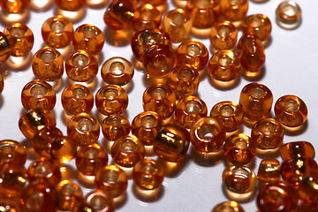 Image showing Gold beads