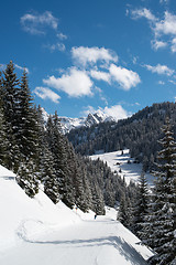 Image showing Montafon skiing valley