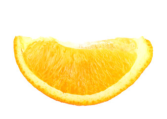 Image showing Part of fresh orange