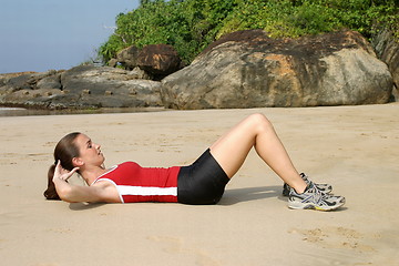 Image showing Sit-ups