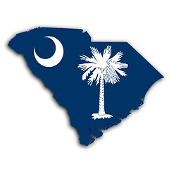 Image showing Map of South Carolina