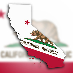 Image showing Map of California