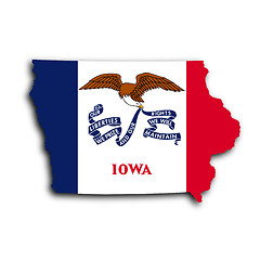 Image showing Map of Iowa