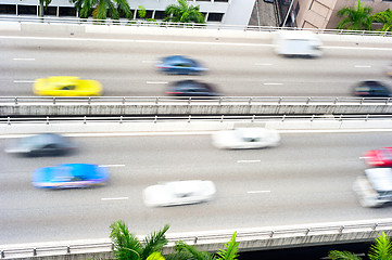 Image showing Highway traffic