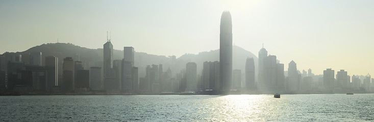 Image showing Hong Kong in backlight