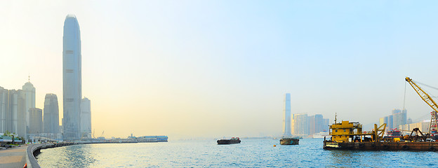 Image showing Hong Kong quayside