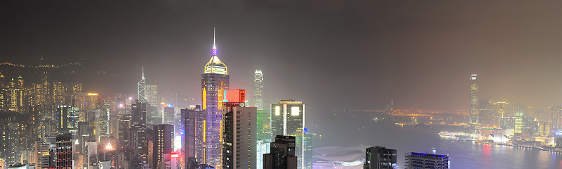 Image showing Night Hong Kong