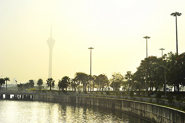 Image showing Quayside of Macao