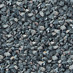 Image showing Seamless Texture. Granite Rubble.