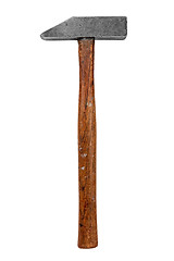 Image showing vintage tile setting hammer