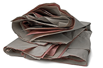 Image showing crumpled wrapping paper