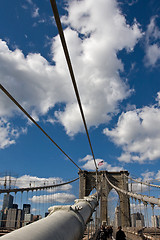 Image showing brooklyn bridge