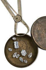 Image showing working box with diamonds