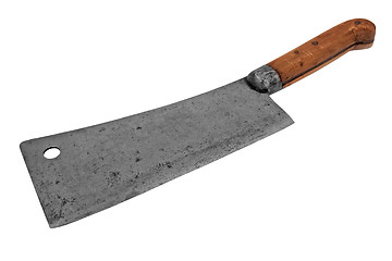 Image showing vintage meat cleaver