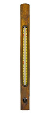 Image showing vintage floating thermometer