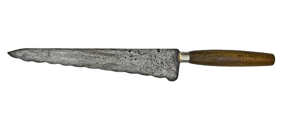 Image showing vintage bread knife