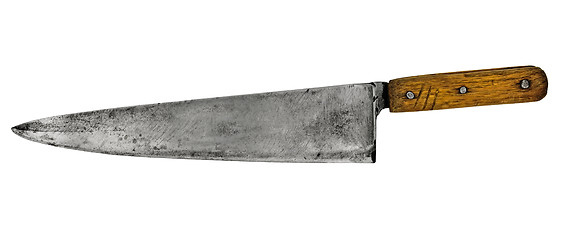 Image showing vintage chef knife