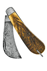 Image showing vintage pruning knife