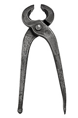 Image showing vintage carpenters pincers