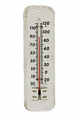 Image showing vintage thermometer