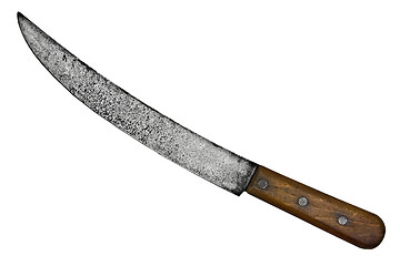 Image showing vintage cimiter knife