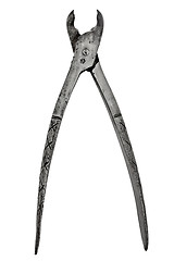 Image showing vintage dental pliers