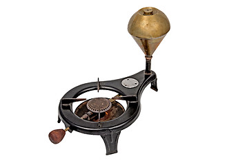 Image showing vintage alcohol stove